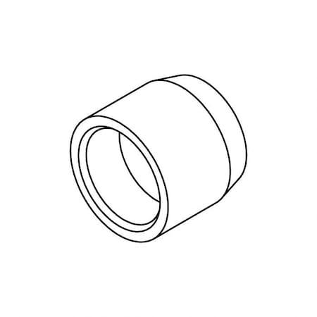 Tompkins Hydraulic Fitting-Steel06 NO FLARE TUBE SLEEVE 0419-06